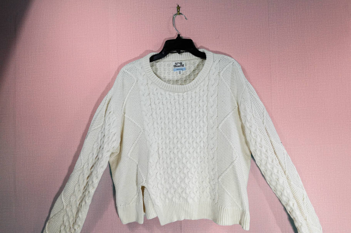 Future Collective, Sweater, 2X, Cotton, acrylic