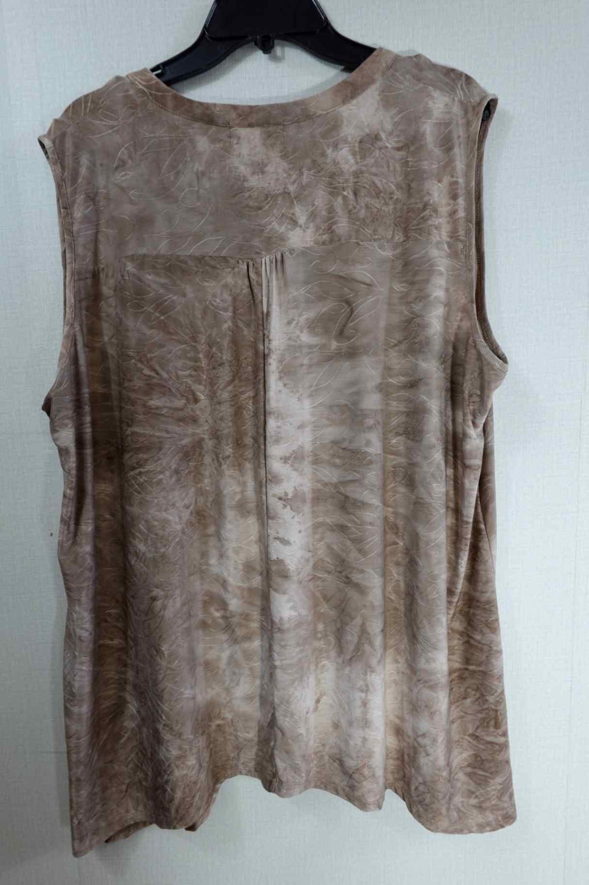 Shannon Ford New York, Sleeveless Top, 2X, polyester, spandex
