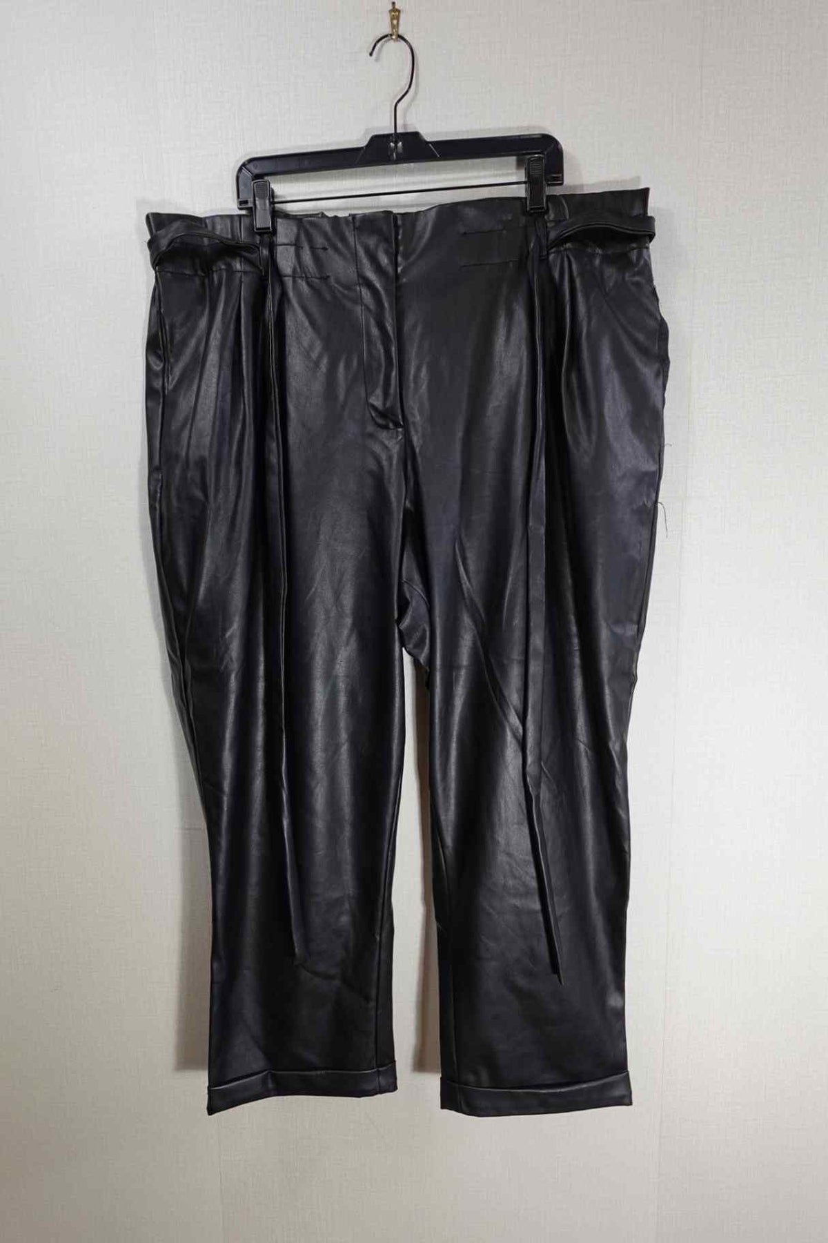 Almost Famous, Pants, 3X, Faux leather