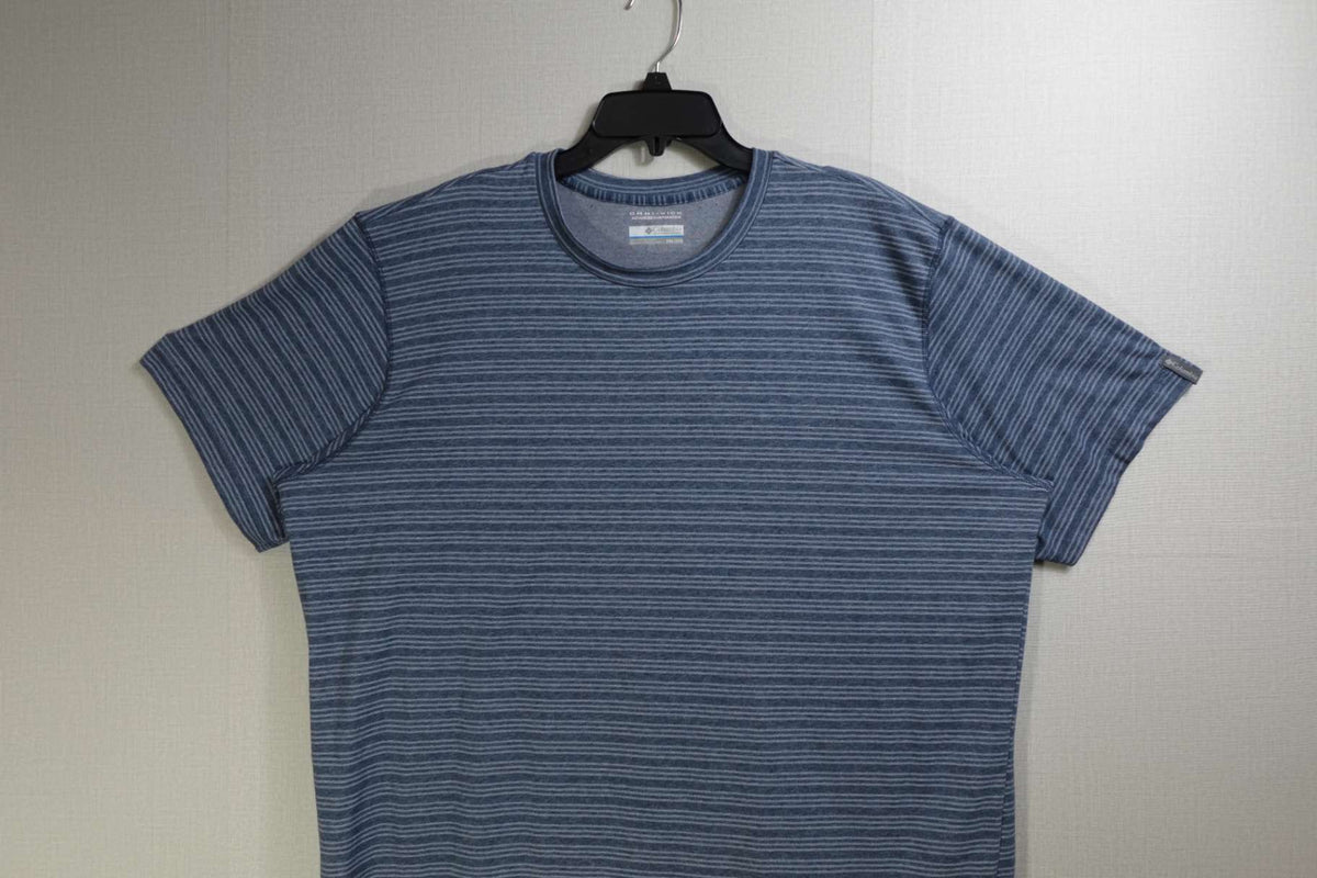 Columbia, Short Sleeved Top, 2XL , Polyester blend