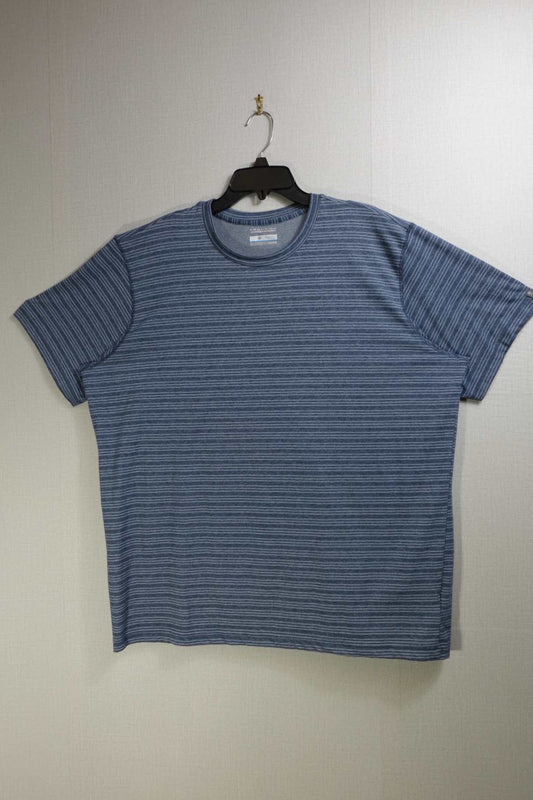 Columbia, Short Sleeved Top, 2XL , Polyester blend