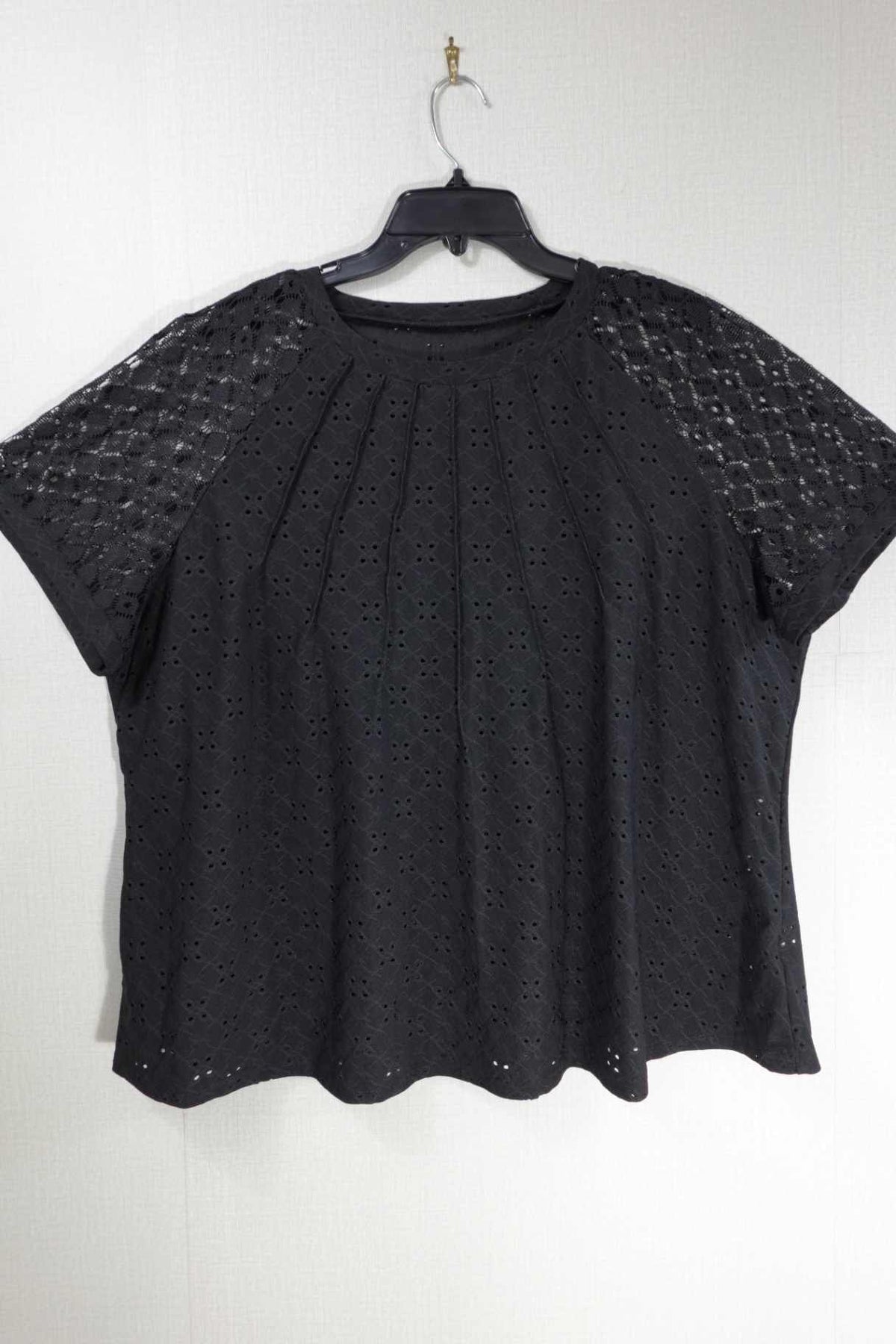 (No Label), Short Sleeved Top, 2X/3X,