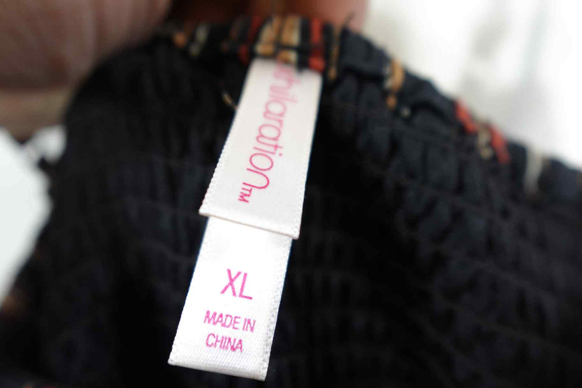 Xhilartion, Romper, XL, Polyester