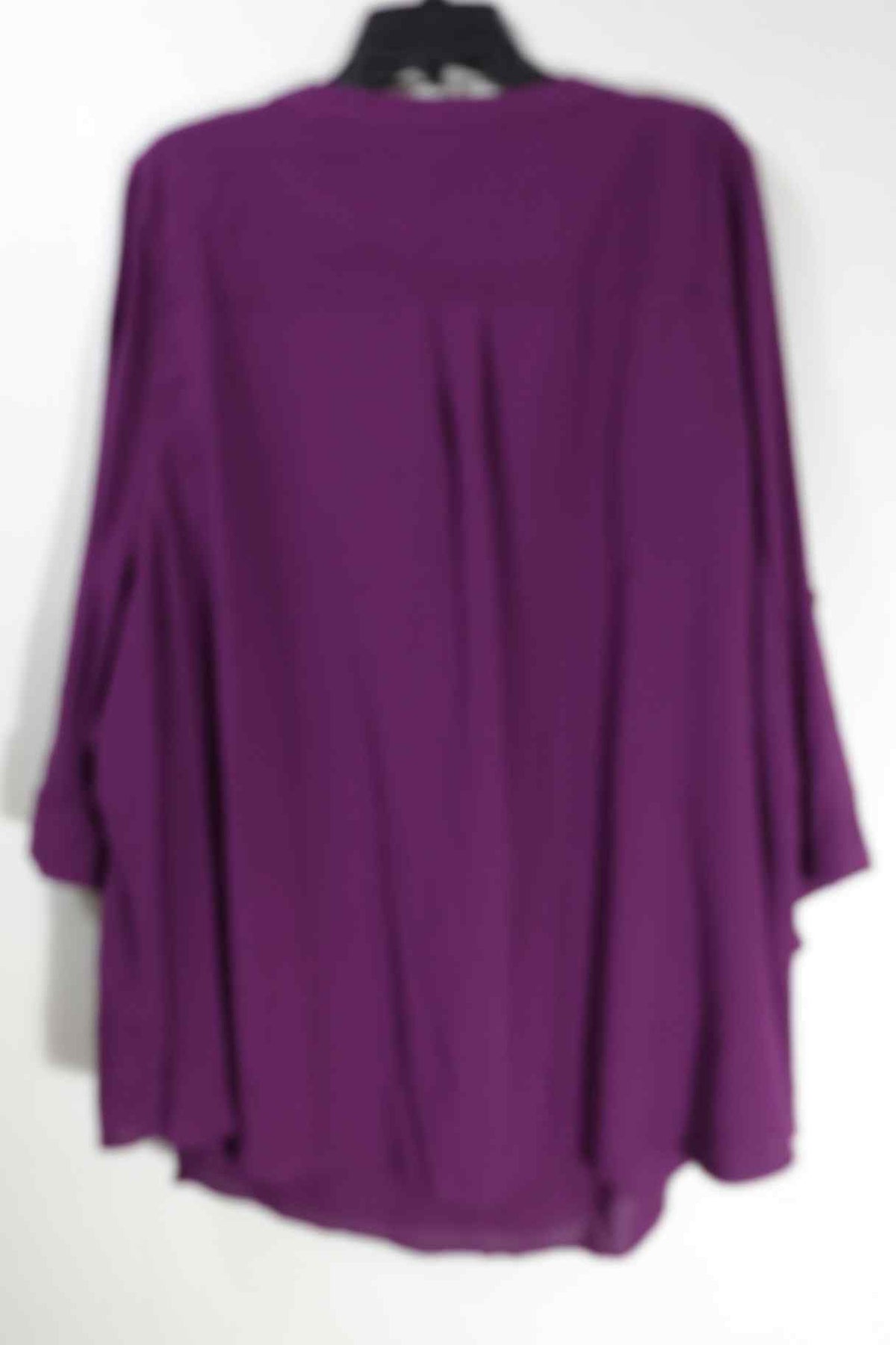 Torrid, 3/4 SLEEVE TOP, 5X, rayon/polyester