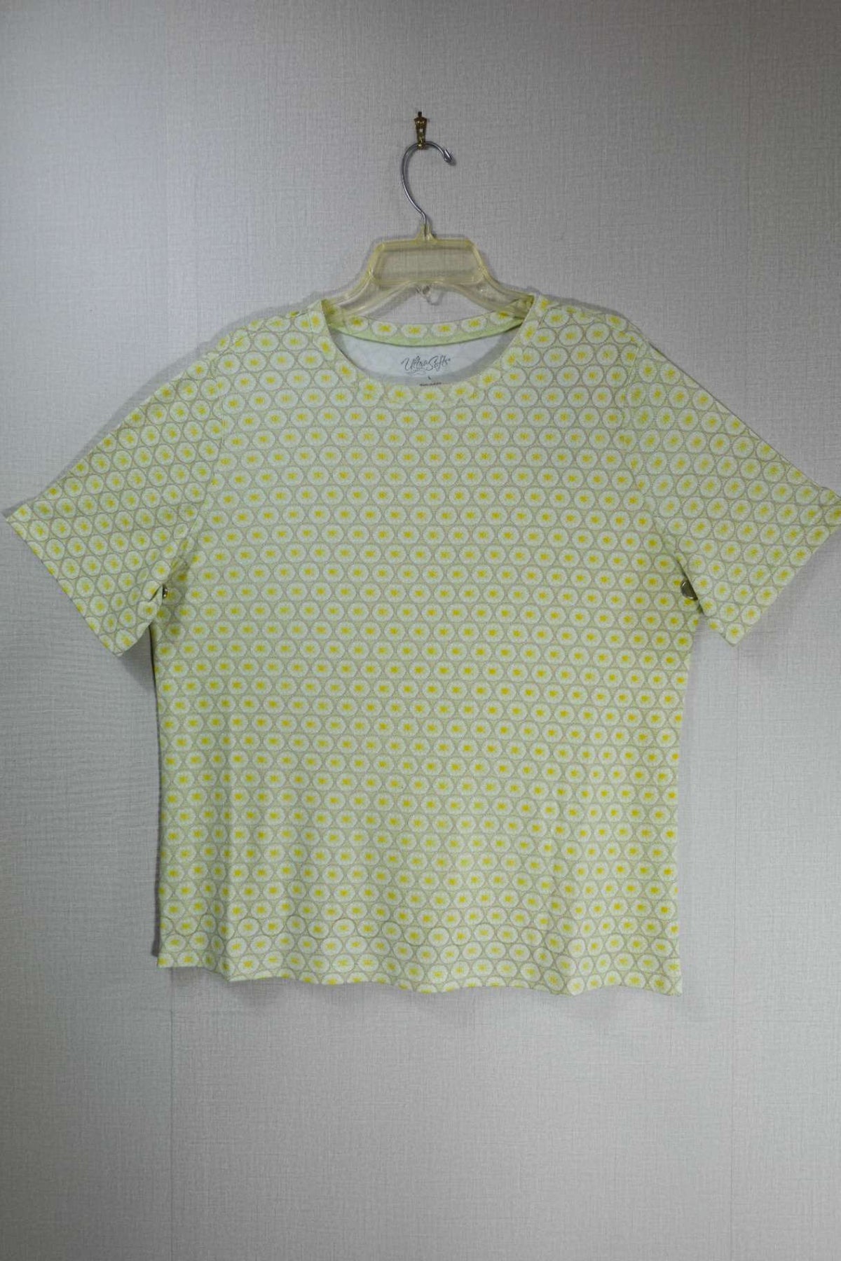 Ultra Softs, Short Sleeved Top, L, Cotton blend