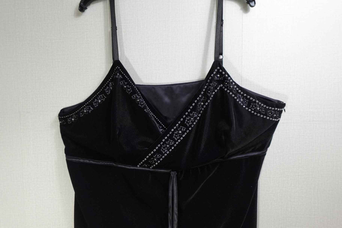 Seven 7, Formal Top & Jacket Set, 22/24, viscose/silk (velvet)