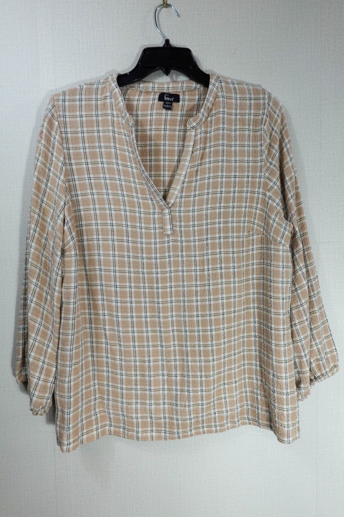 Felina, Long Sleeves Top, 2X, Rayon