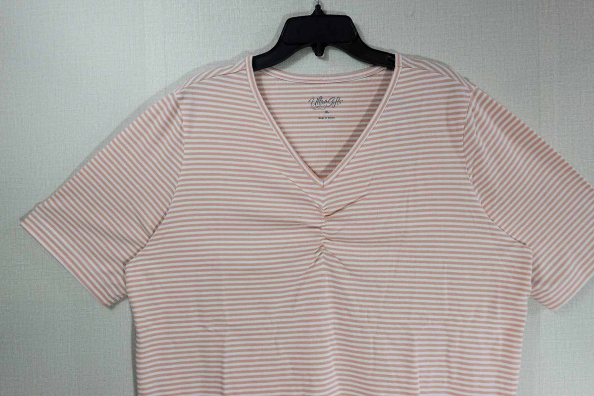 Ultra Softs, Short Sleeved Top, XL, Cotton blend