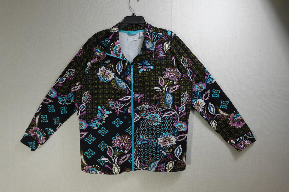 Sport Savvy, Zip Sweatshirt, US XL, Cotton, spandex