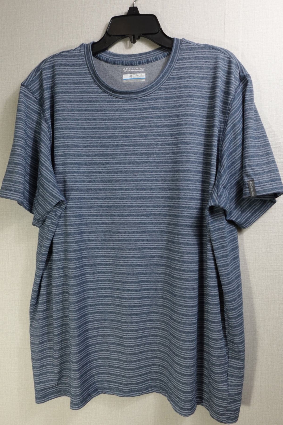 Columbia, Short Sleeved Top, 2XL , Polyester blend