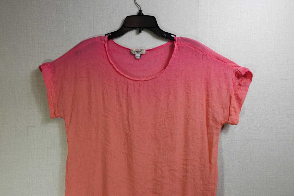One World, Short Sleeved Top, XL, Rayon