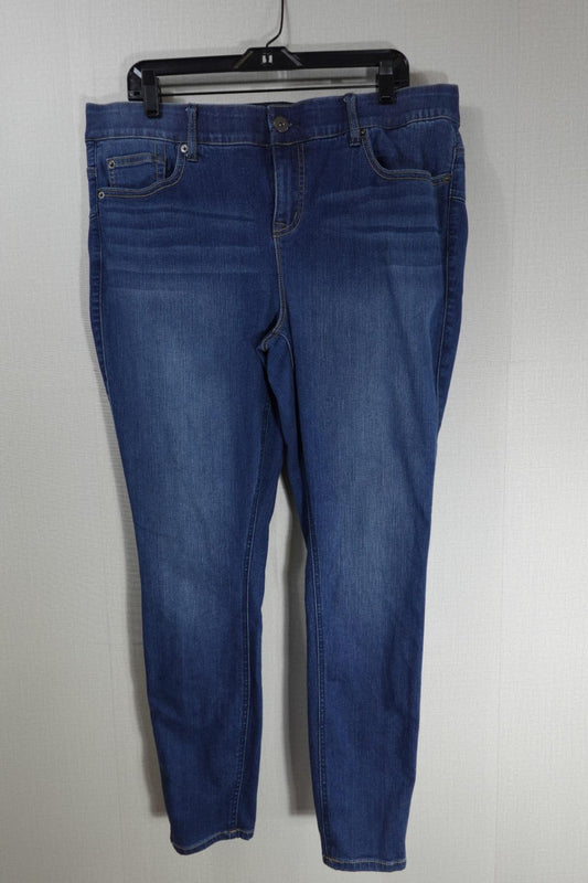 Torrid, Jeans Skinny, 16R, Cotton Blend