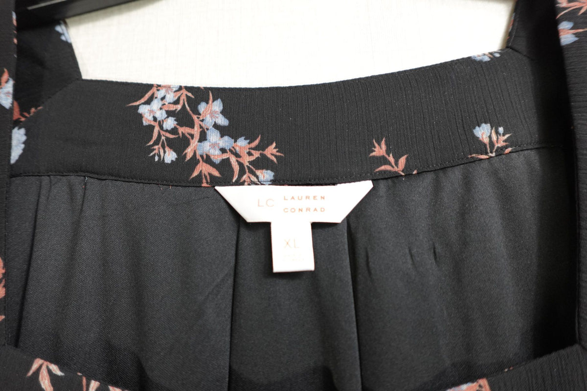 Lauren Conrad, Long Sleeves Top, XL, Polyester