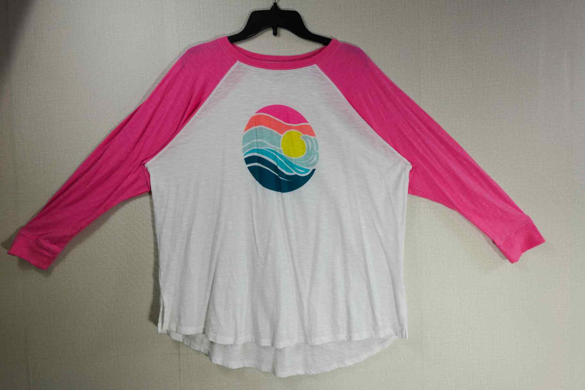 Crown & Ivy, Long Sleeves T-shirt, XL, Cotton blend