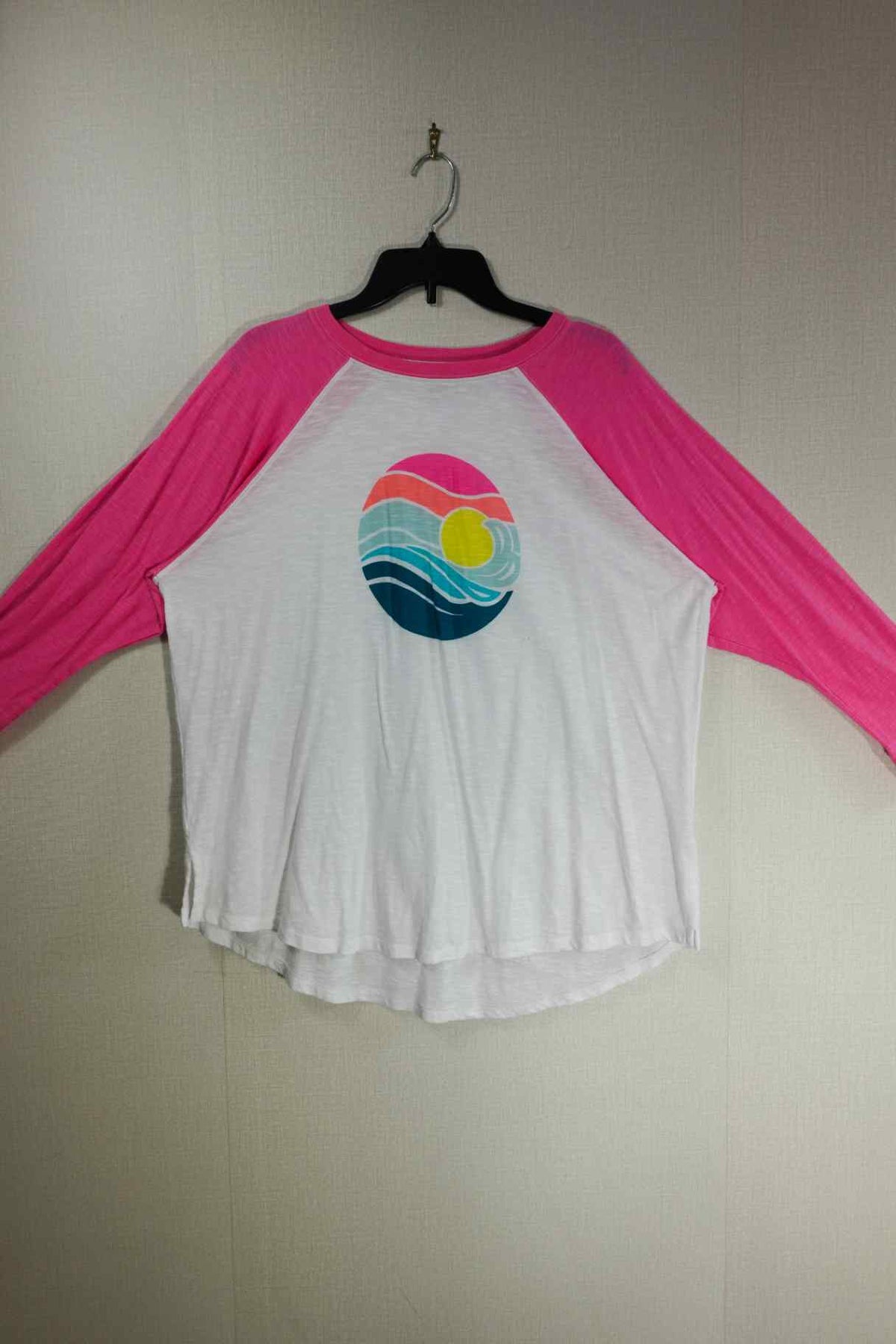 Crown & Ivy, Long Sleeves T-shirt, XL, Cotton blend