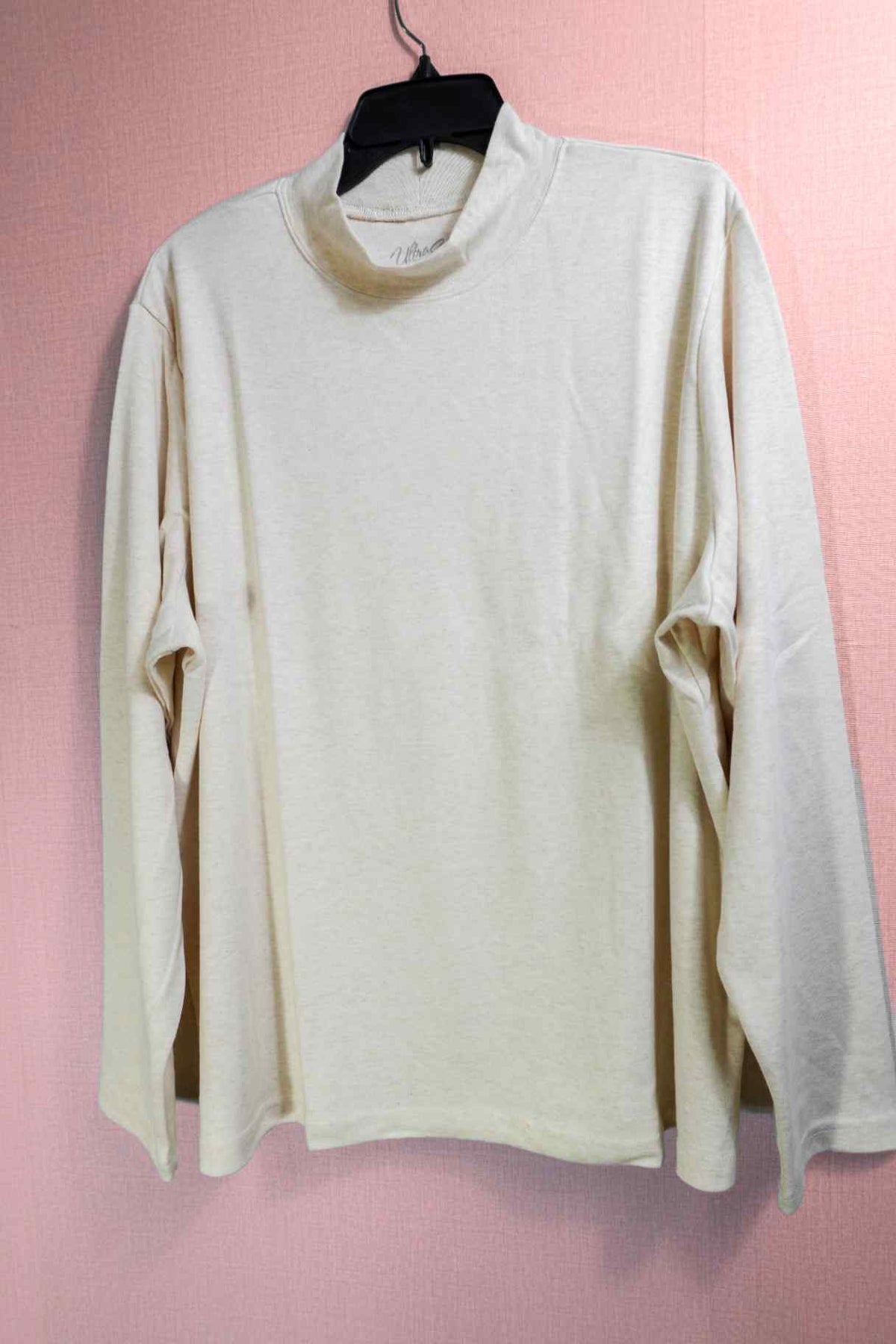 Ultra Softs, Long Sleeves Top, 3X, Cotton blend