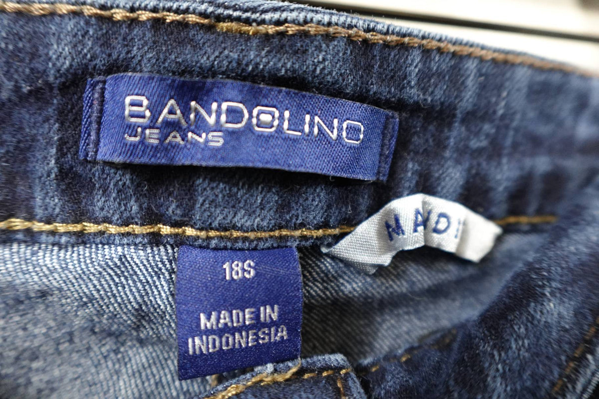 Bandolino, Jeans, 18S, Cotton blend