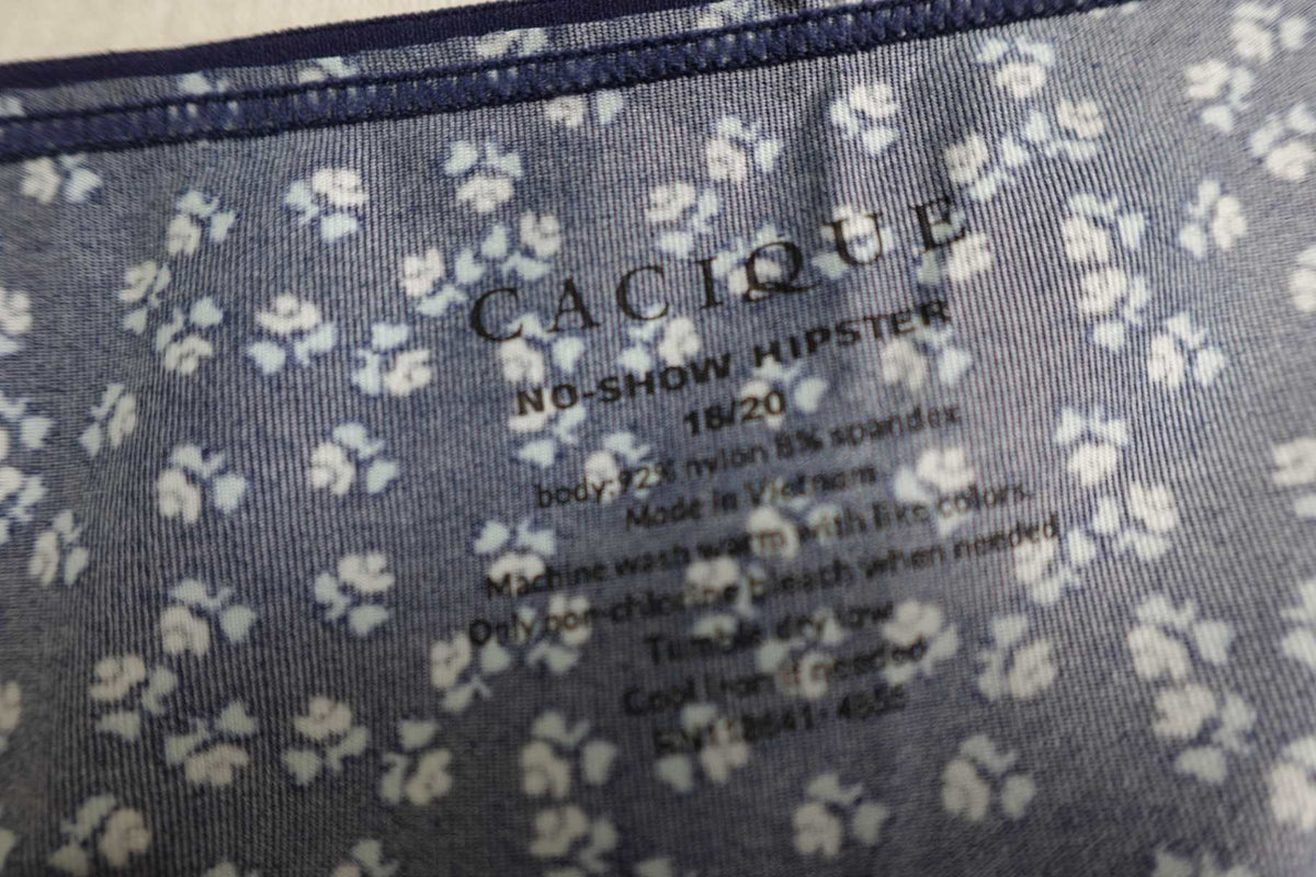 Cacique, New Panties, 18/20, Cotton, Spandex