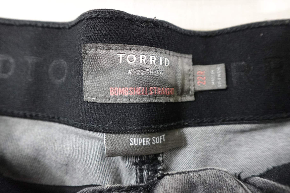 Torrid, Jeans Bombshell skinny, 22R, Cotton blend