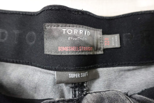 Torrid, Jeans Bombshell skinny, 22R, Cotton blend