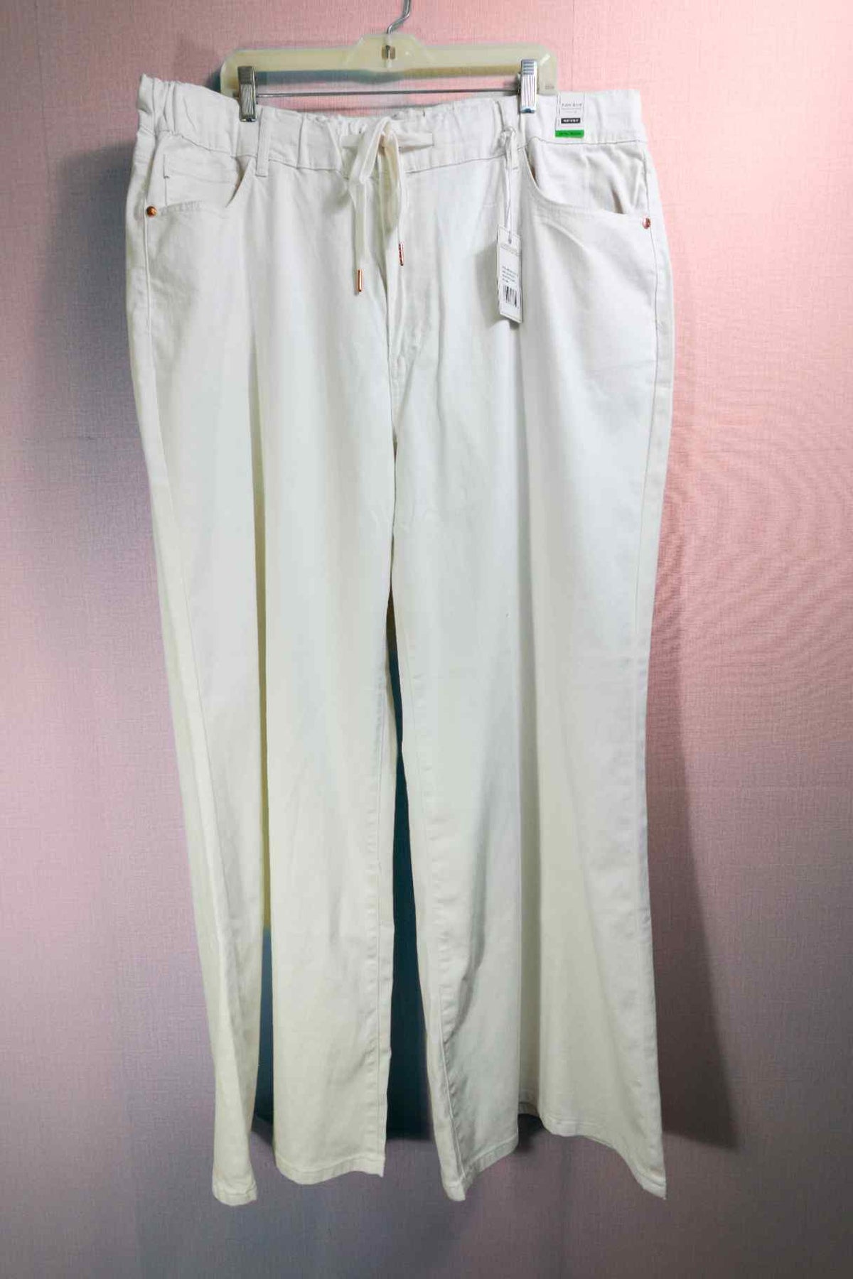 Judy Blue, New High Waist Long Inseam Palazzo Pants, 22W, Cotton blend