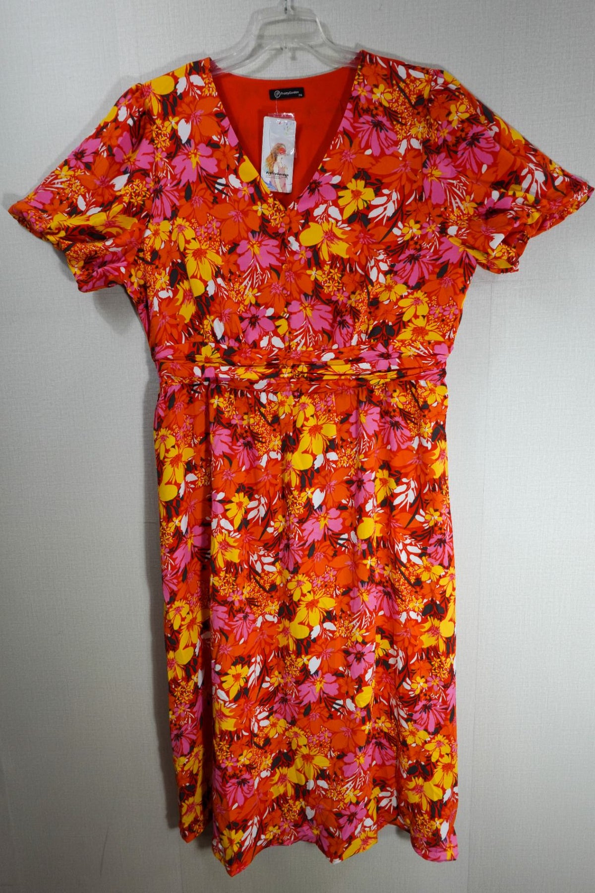 Pretty Garden, New Dress, 2X,