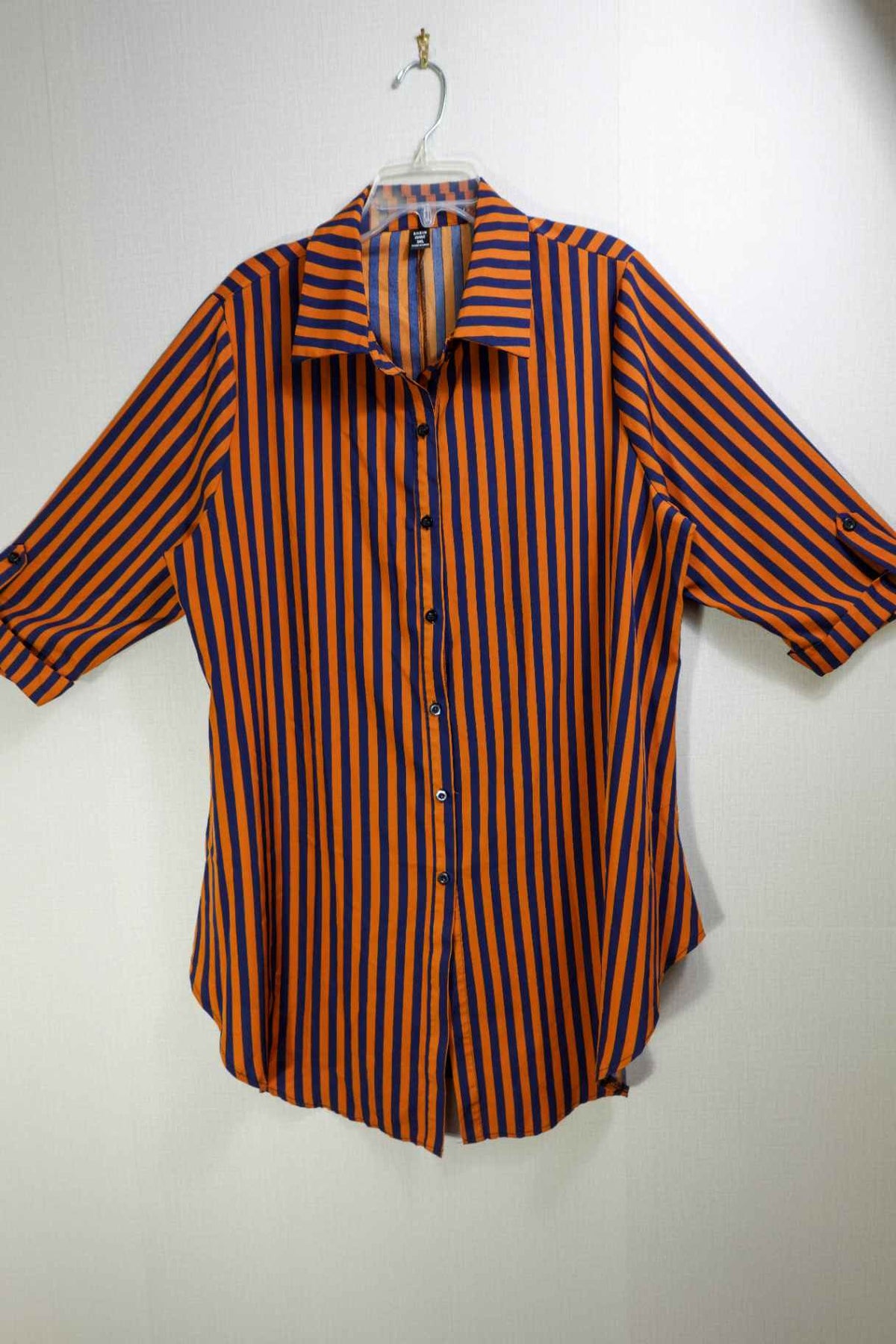 Shein Curve, 3/4 Sleeve Top, 2XL, Polyester