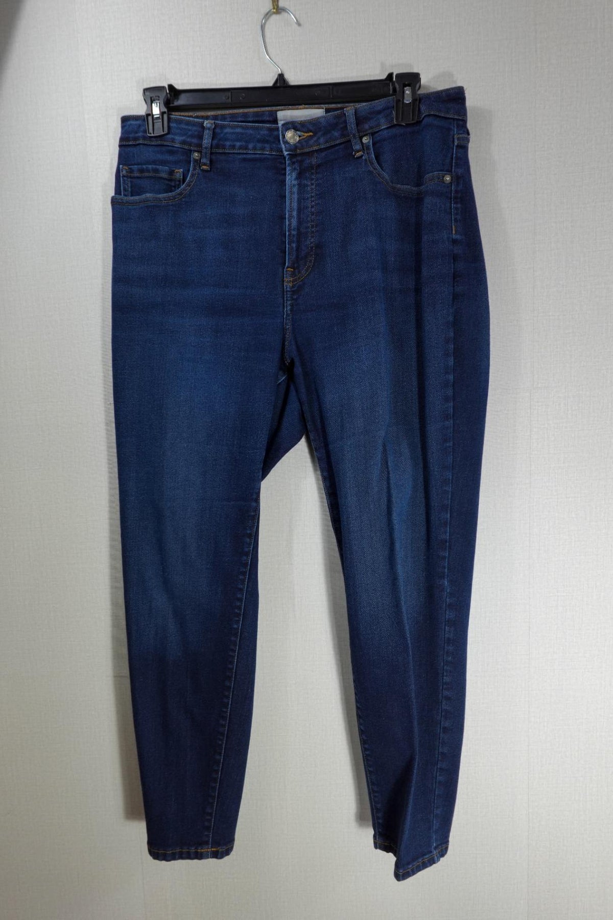Everlane, Jeans Curvy High Rise Skinny, 16/18 (34In Waist), Cotton blend