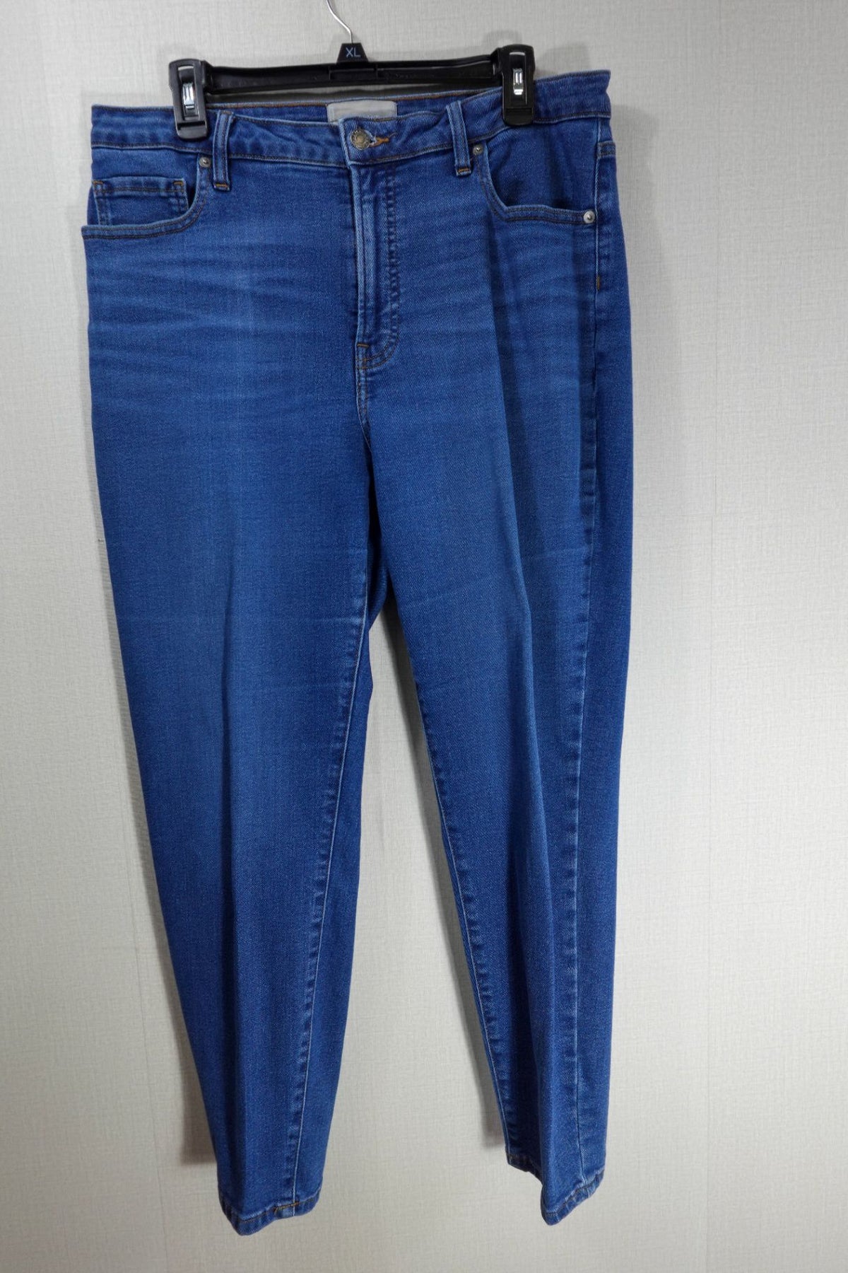 Everlane, Jeans Curvy High Rise Skinny, 16/18 (34In Waist), Cotton blend