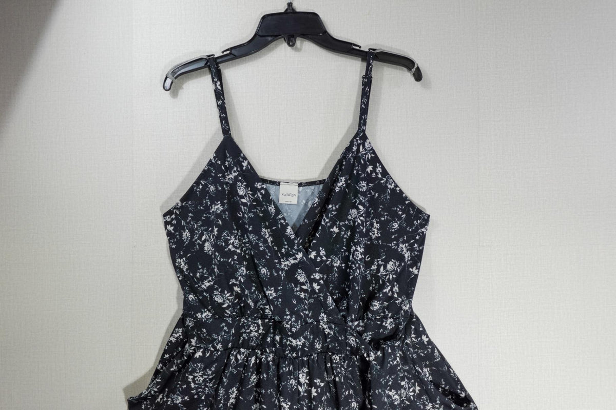 Kaileigh, Romper w/ pockets, 1X, Polyester Blend