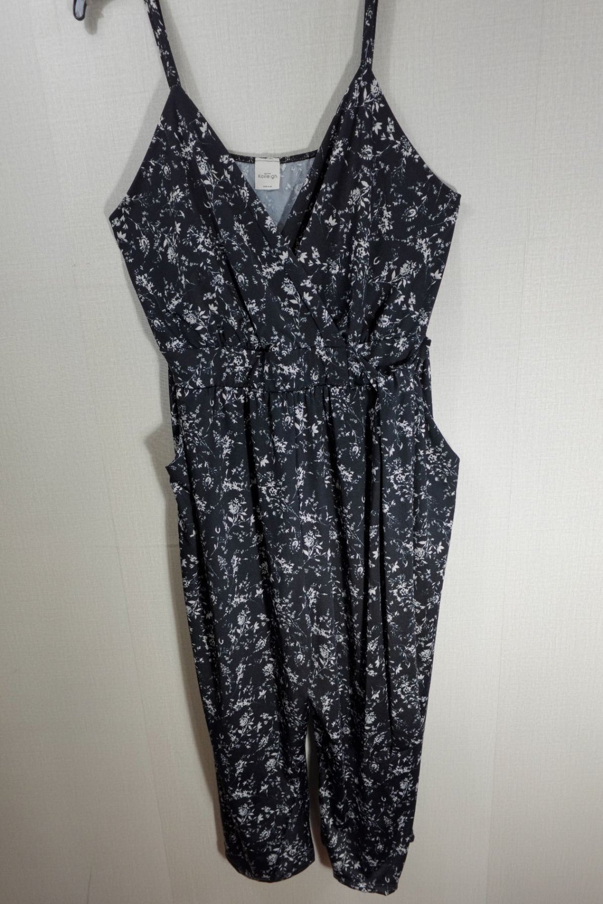 Kaileigh, Romper w/ pockets, 1X, Polyester Blend