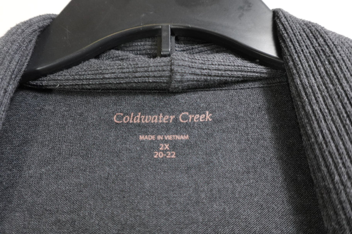 Coldwater Creek, Cardigan, 20/22, polyester, rayon