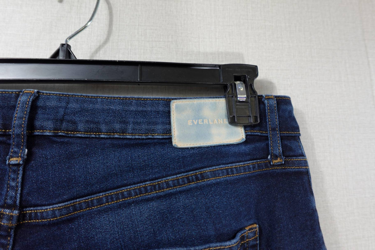 Everlane, Jeans Curvy High Rise Skinny, 16/18 (34In Waist), Cotton blend