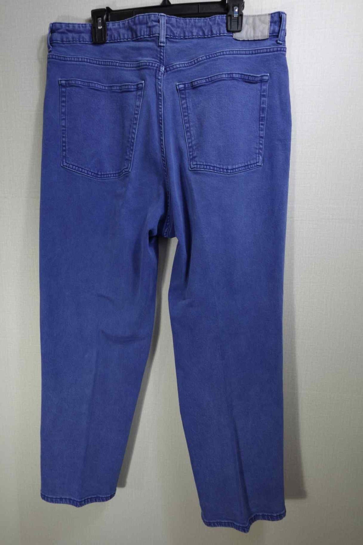 Everlane, Jeans Way High, 16/18 (34In Waist), Cotton blend
