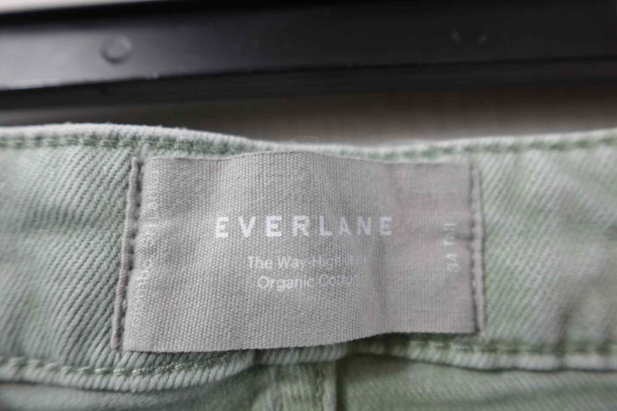 Everlane, Jeans Curvy High Rise Skinny, 16/18 (34In Waist), Cotton blend