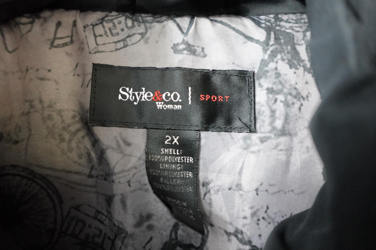 Style & Co., Outerwear vest, 2X, Polyester