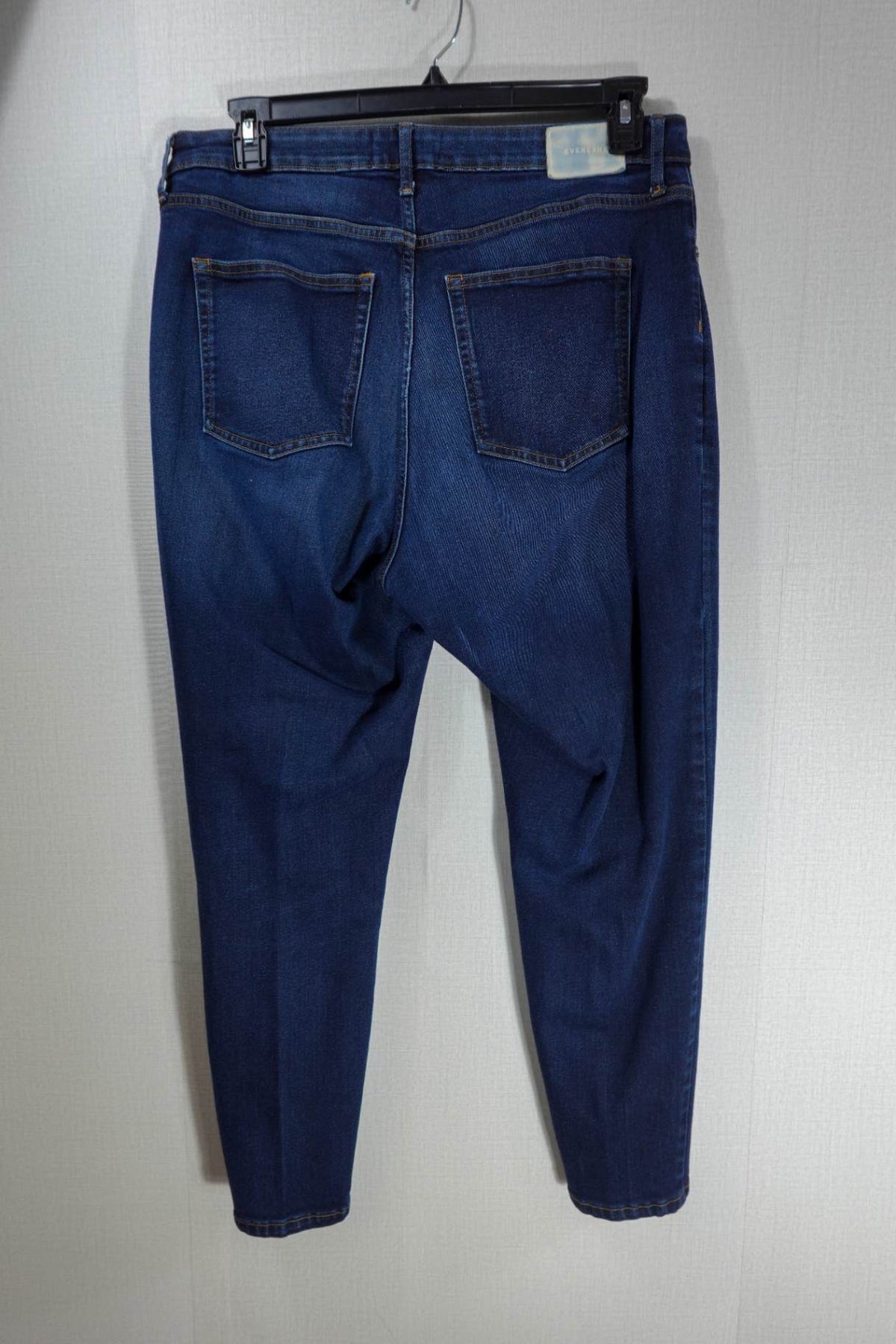 Everlane, Jeans Curvy High Rise Skinny, 16/18 (34In Waist), Cotton blend