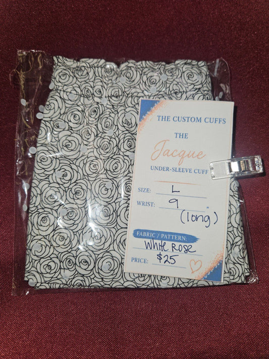 The Custom Cuffs, Wrist Cuffs, XL / 8", Polyester Lace