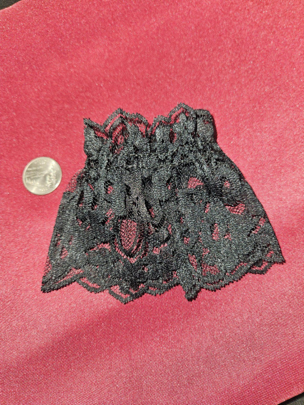The Custom Cuffs, Lacy Wrist Cuffs, XL / 8", Polyester Lace