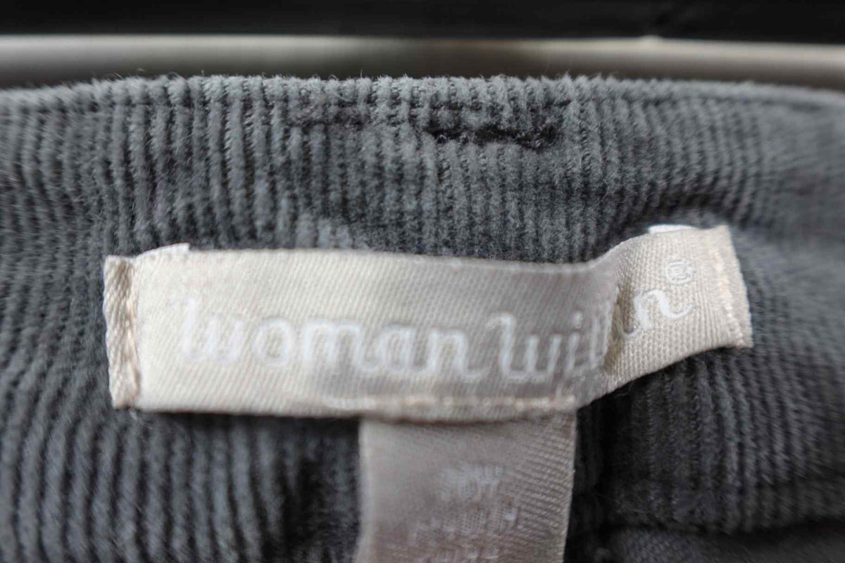 Woman Within, Corduroy Jeans, 26W, Cotton Blend