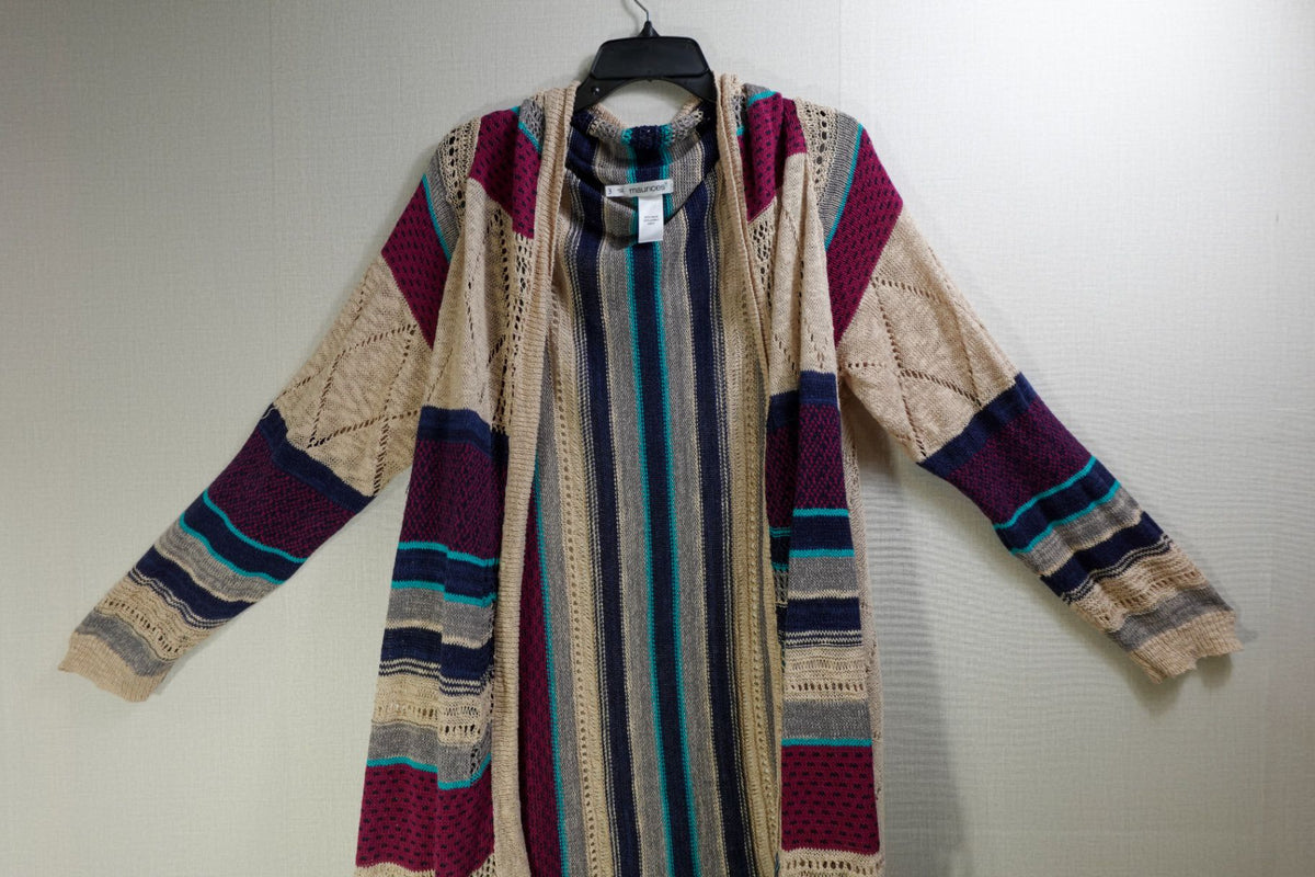 Maurices, Cardigan, 3X, Remie, Cotton