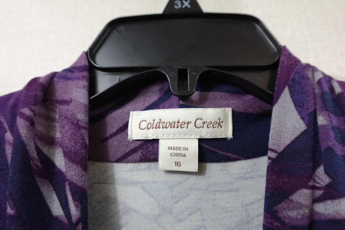 Coldwater Creek, New Dress, 16, Rayon, Spandex