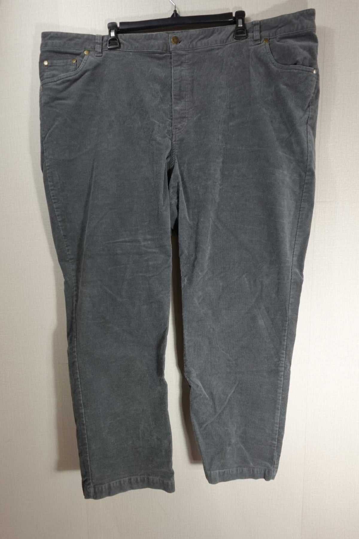 Woman Within, Corduroy Jeans, 26W, Cotton Blend