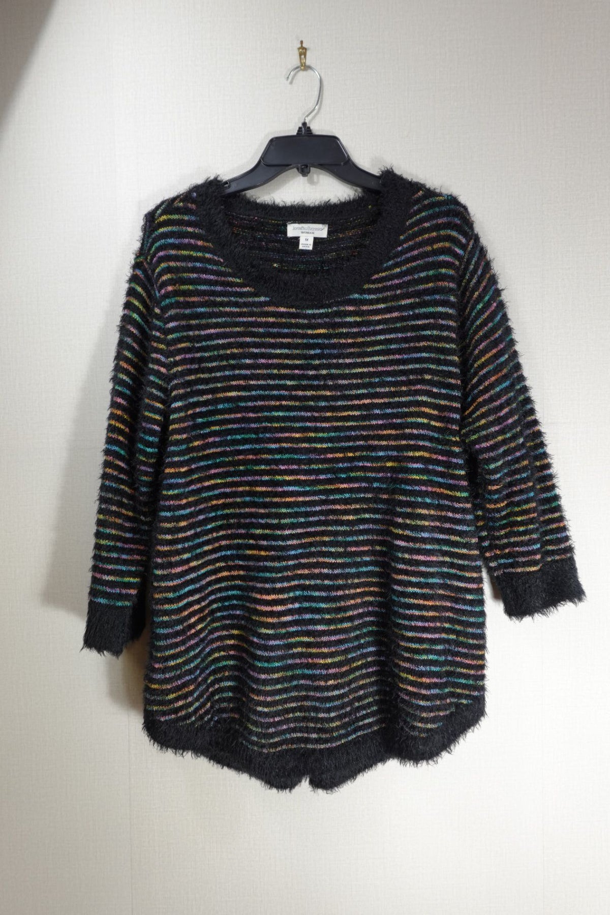 John Paul Richard , Sweaters, 1X, Polyester, acrylic, nylon