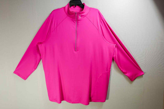 Catherine's, Active Long Sleeves Top, 22/24W , Polyester, spandex