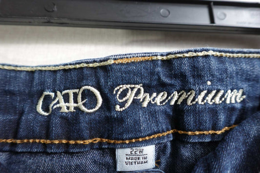 Cato , Jeans, 22W, Cotton blend