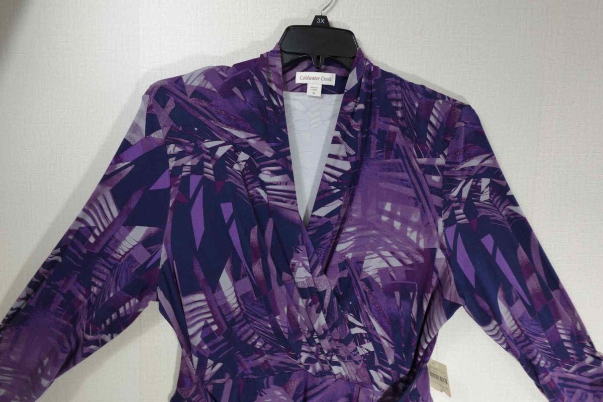 Coldwater Creek, New Dress, 16, Rayon, Spandex