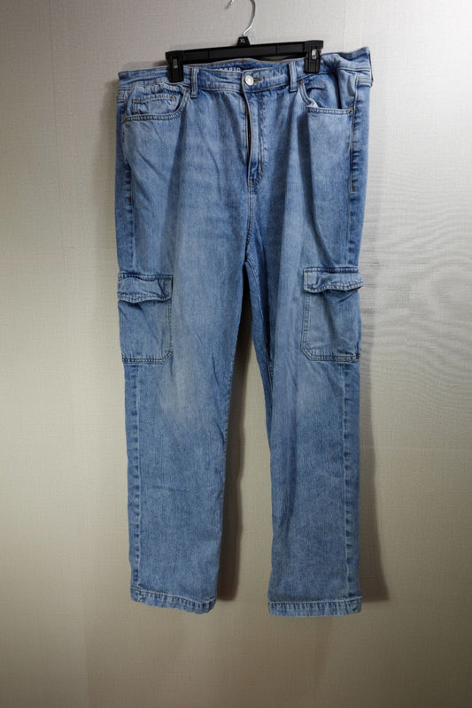 Torrid, Jeans high rise straight vintage stretch, 20T, Polyester