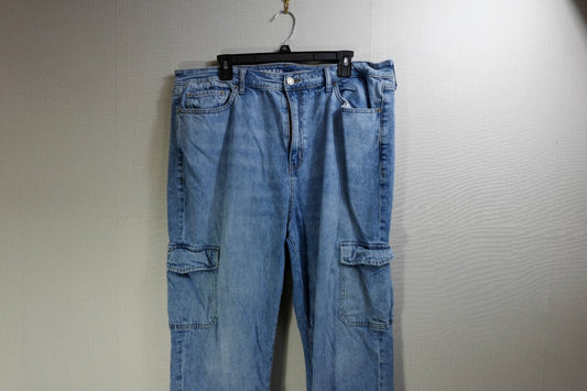 Torrid, Jeans high rise straight vintage stretch, 20T, Polyester