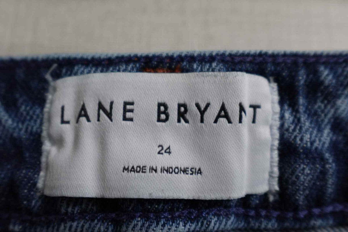 Lane Bryant, Jeans, 24, Cotton, spandex